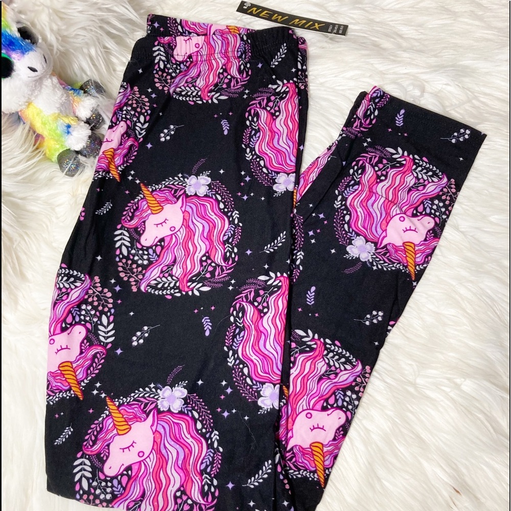 Lovely Pink Unicorn 🦄 Leggings